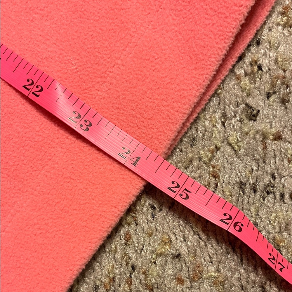 Talbots Coral Long Sleeve Fleece Top - Picture 6 of 7